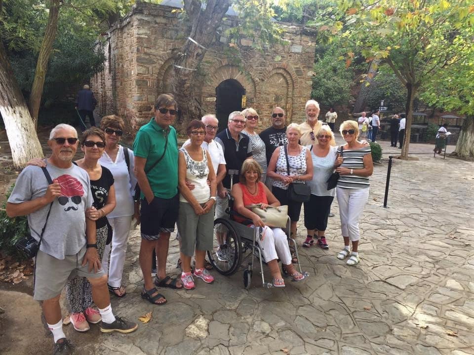 Our group tour to House of Virgin Mary