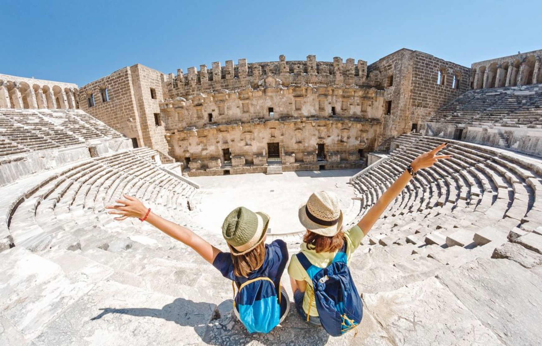 Visitin Antalya with a tour from Pamukkale may include Aspendos Theatre