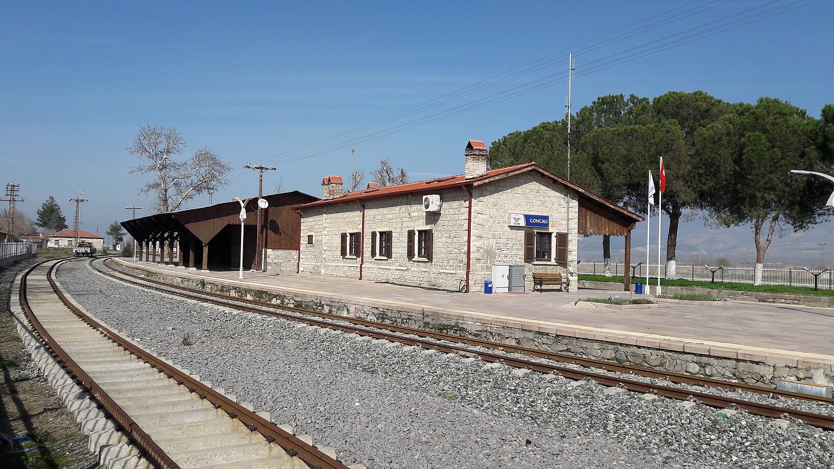 Goncali Train Station outside view