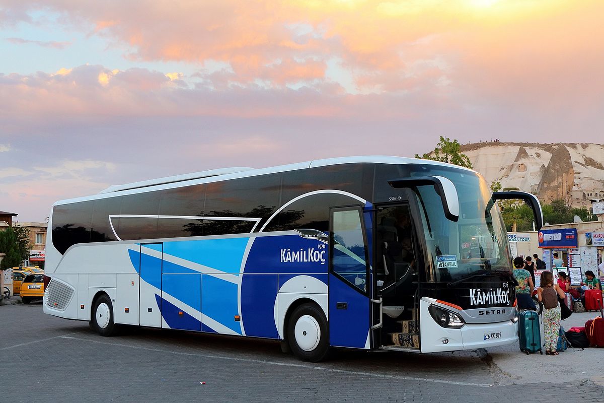 Istanbul Bus in Goreme Airport