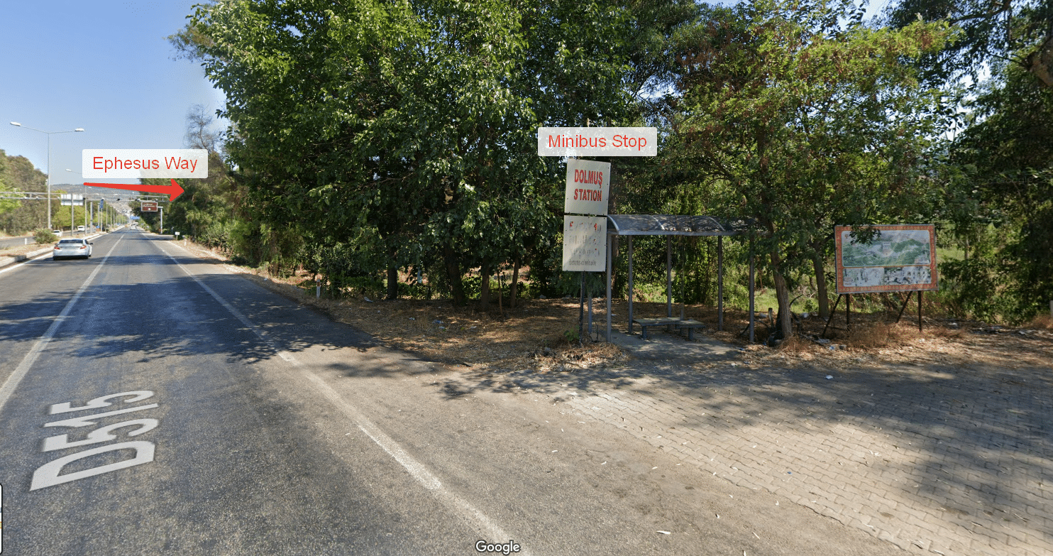 Minibus Stop to Ephesus