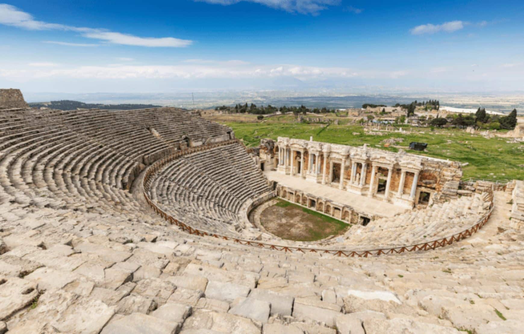 Hierapolis Ancient Theatre in Pamukkale