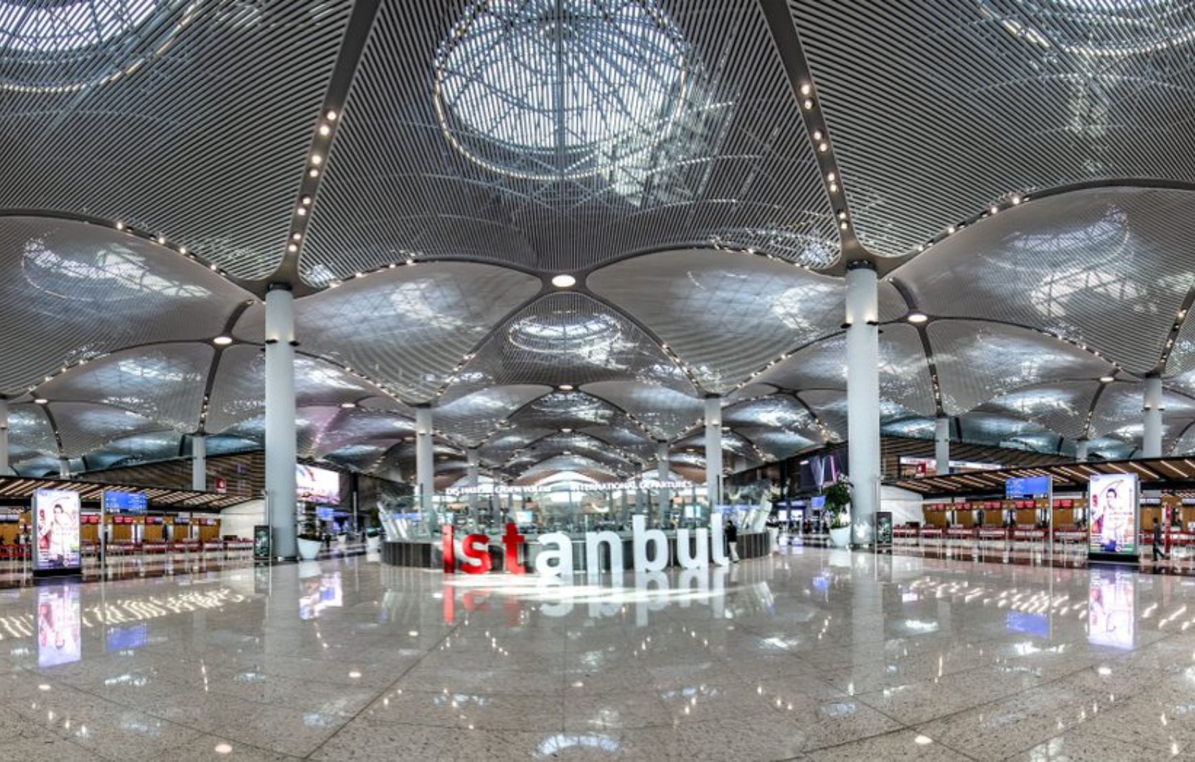 Inside of Istanbul Airport