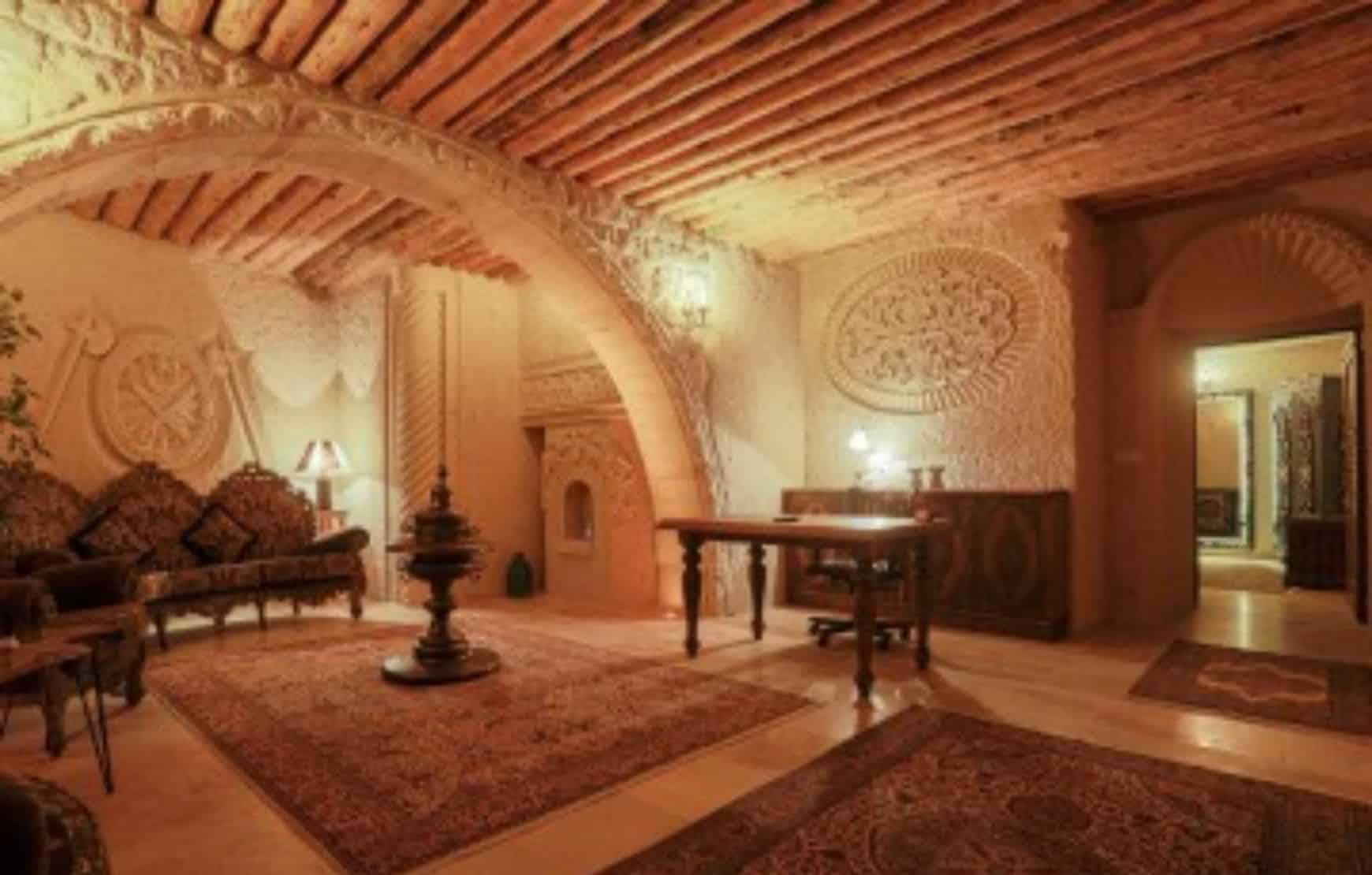 well designed unique cave room at Acer Cave Cappadocia