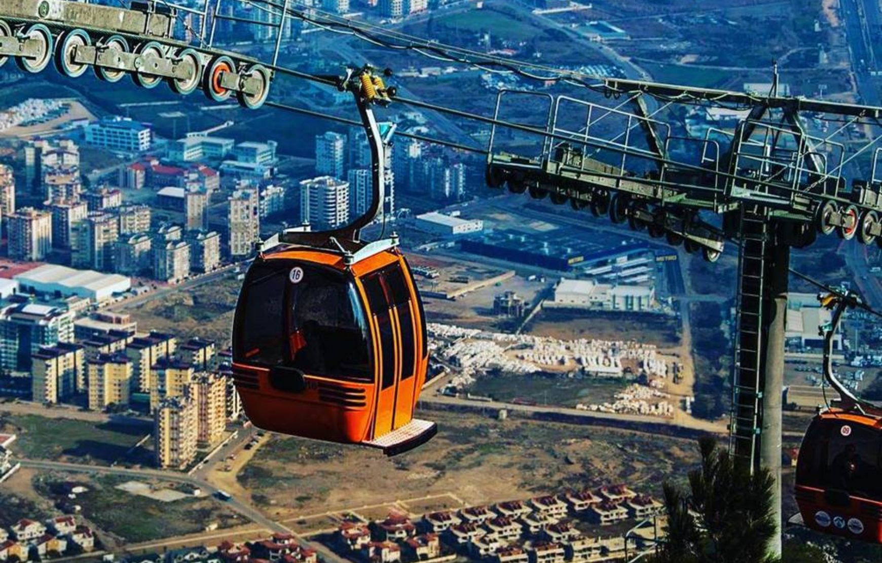 Take cable car ride in our Antalya City Tour