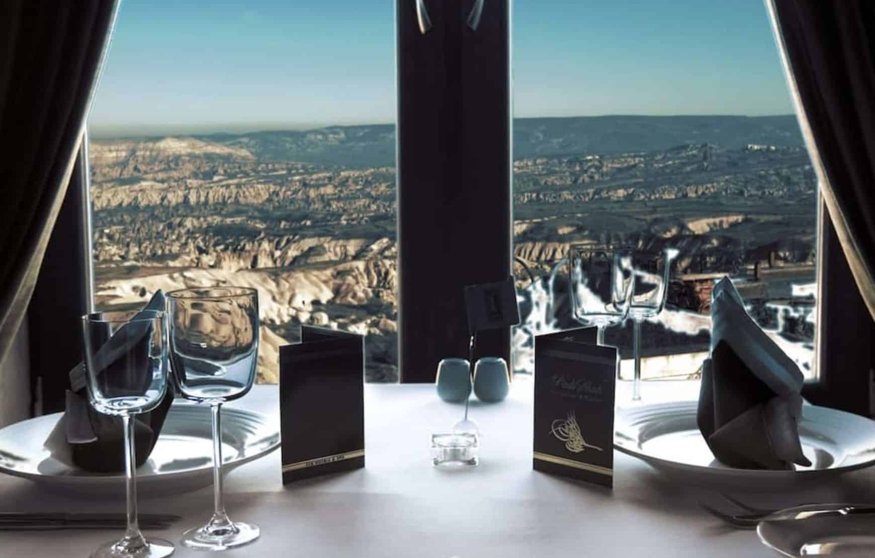 restaurant view at Cappadocia Cave Resort