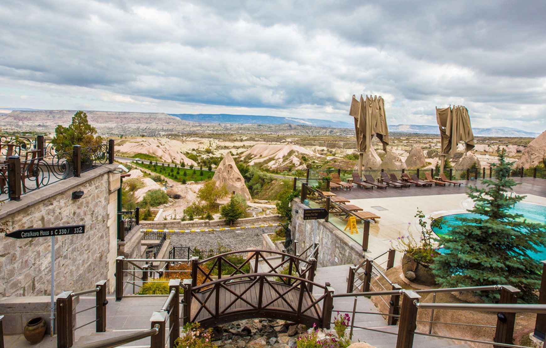 valley view from Cappadocia Cave Resort
