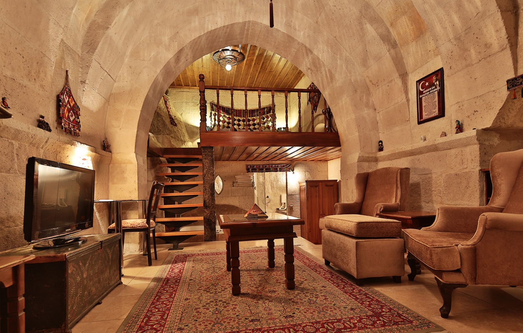 your room at Cappadocia Cave Suites