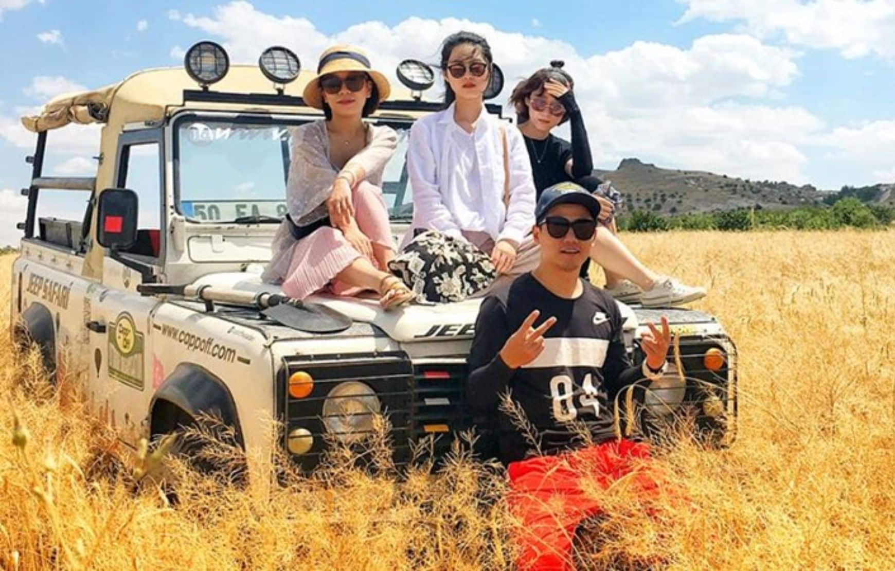 Jeep Safari in Cappadocia - a small group doing safari