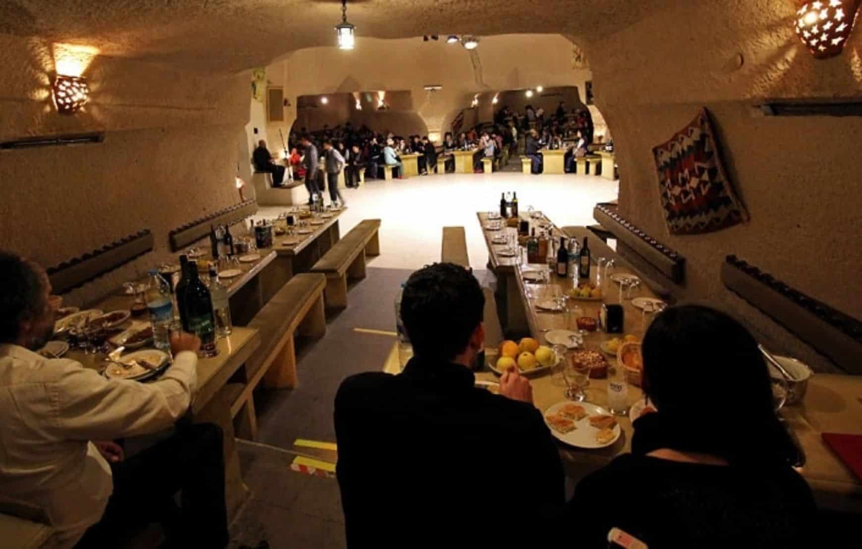 Turkish Night Show in Cappadocia - dinner at cave restaurant