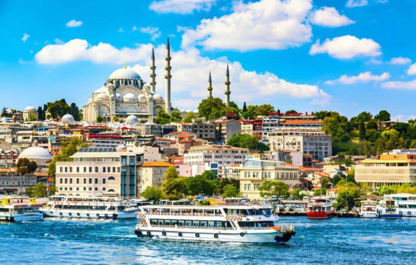 Bosphorus View of Blue Mosque