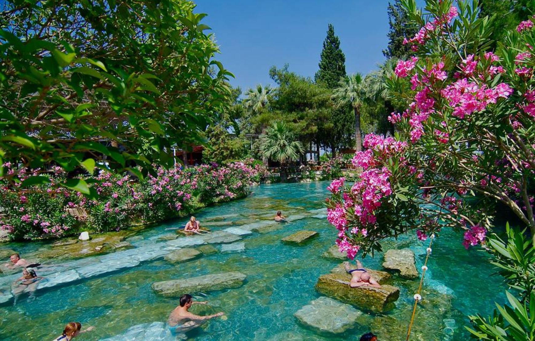 Cleopatra's pool in Pamukkale