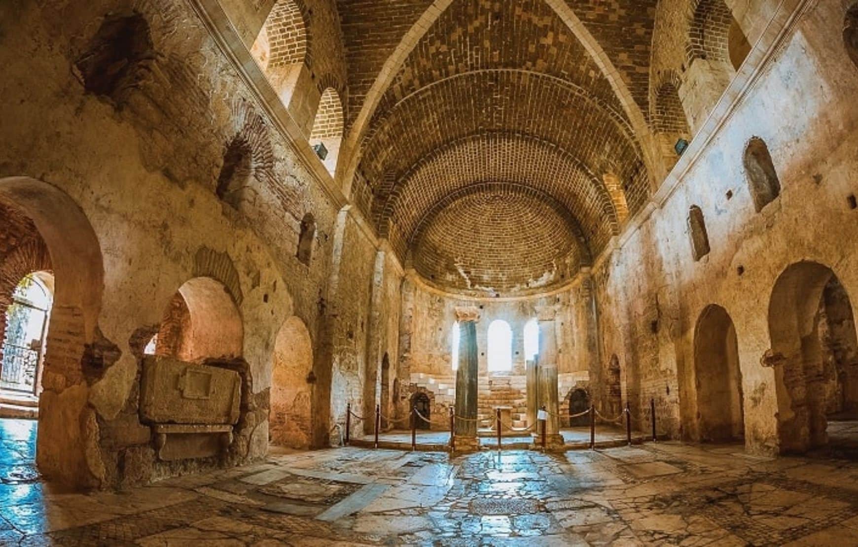 Visit St. Nicholas Church at our Kekova Tour Antalya