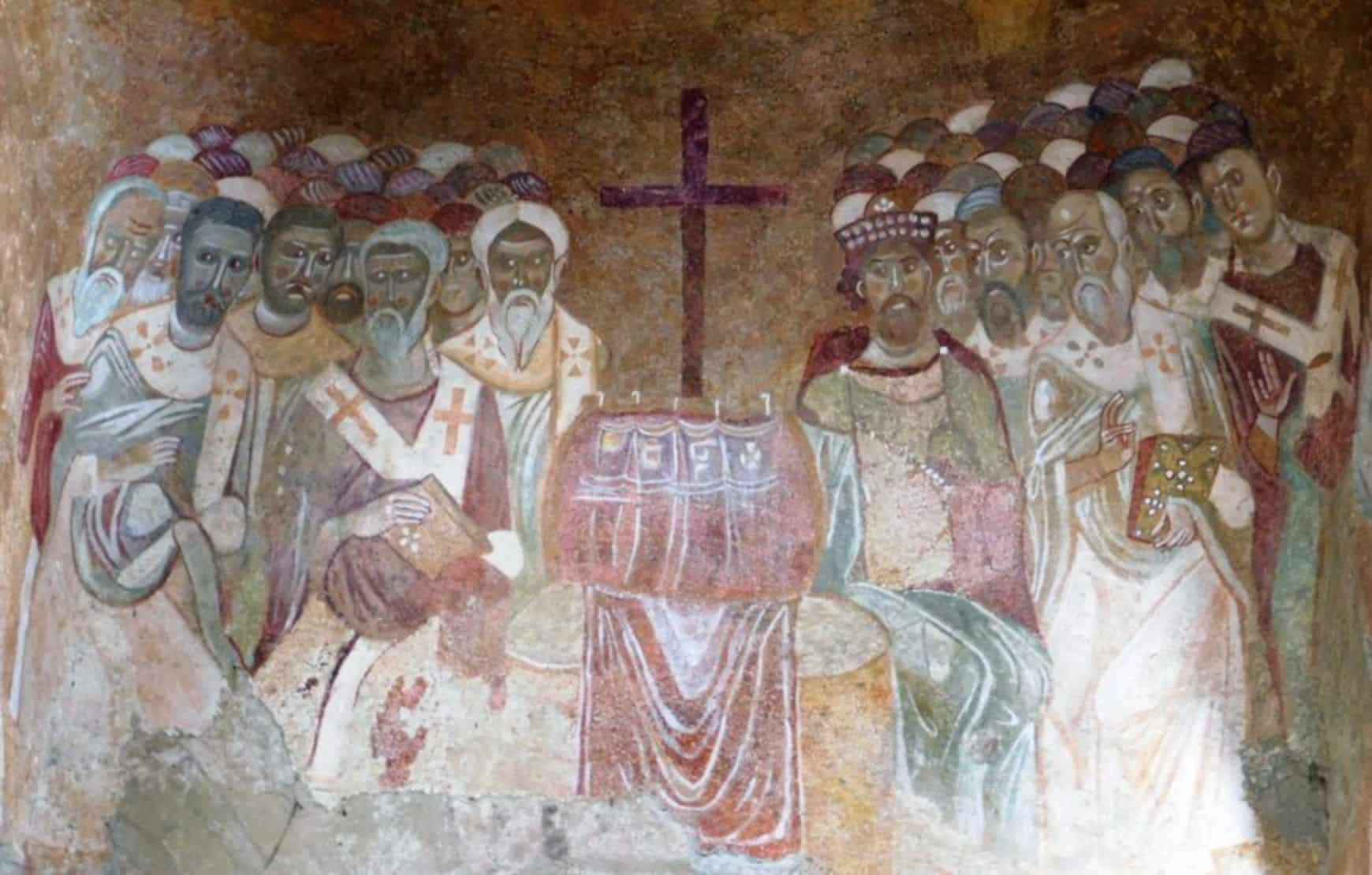 Explore Fresk of First Council of Nicaea in our First Missionary Journey of St. Paul Tour
