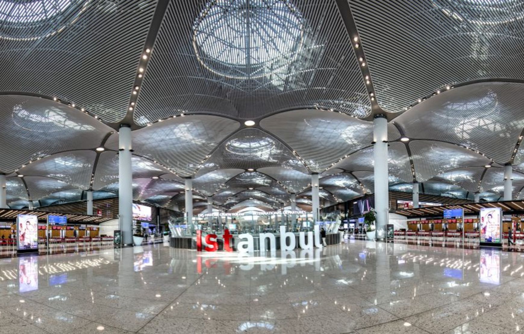Inside of Istanbul Airport