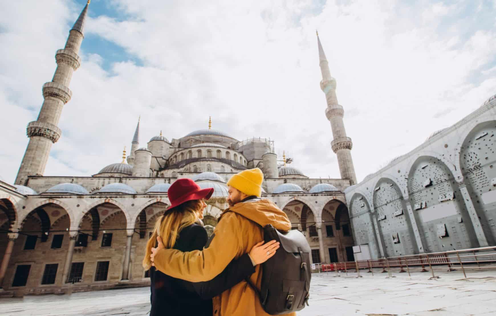 Honeymon Couple in Istanbul - Turkey