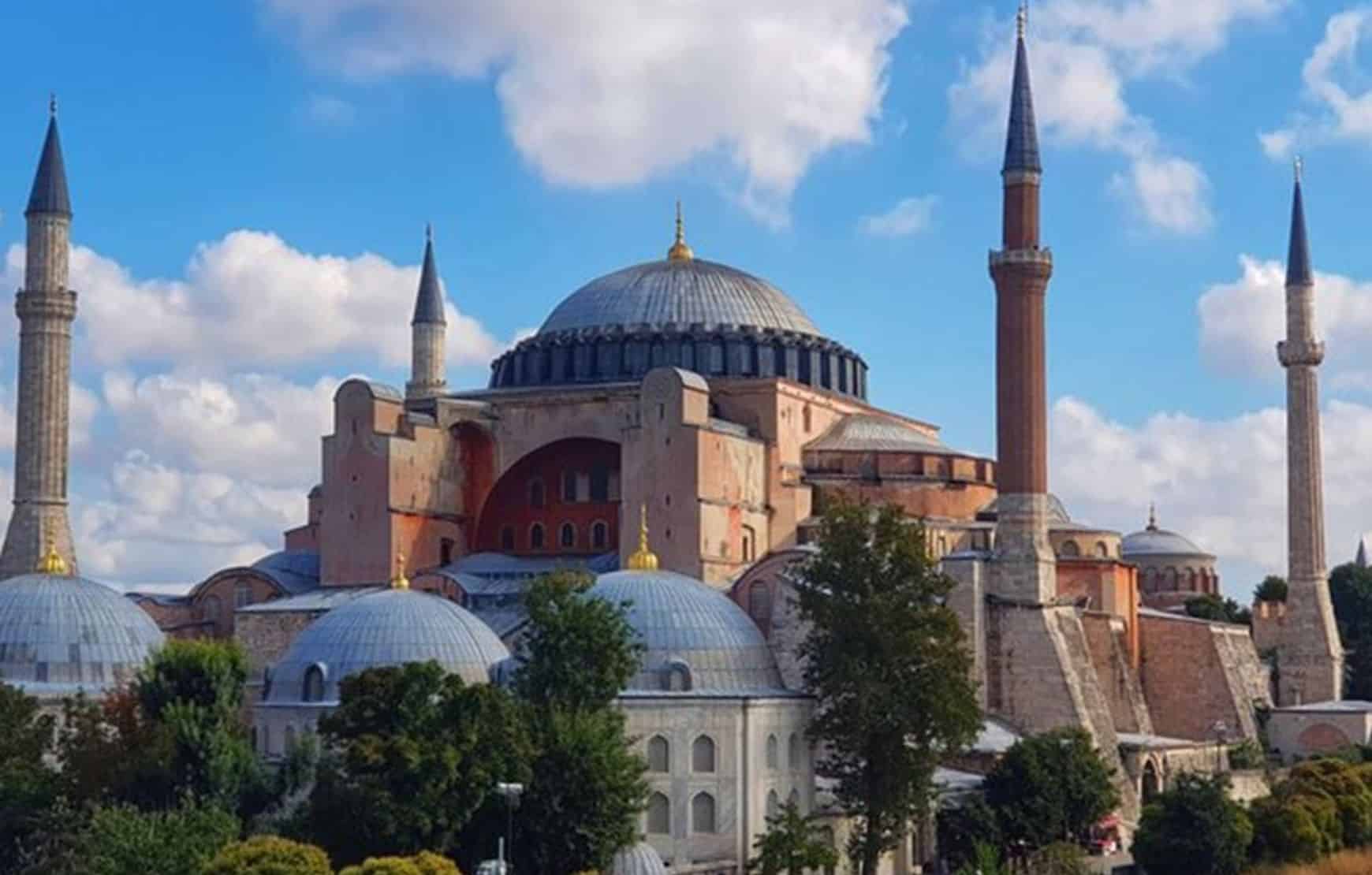 We'll visit Hagia Sophia at our Istanbul guided tour
