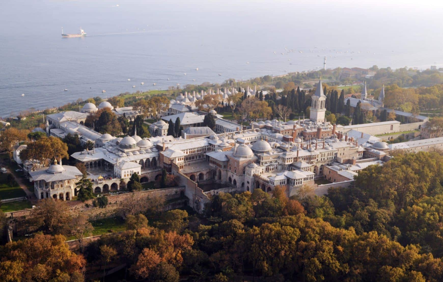 Istanbul Topkapi Aerial View