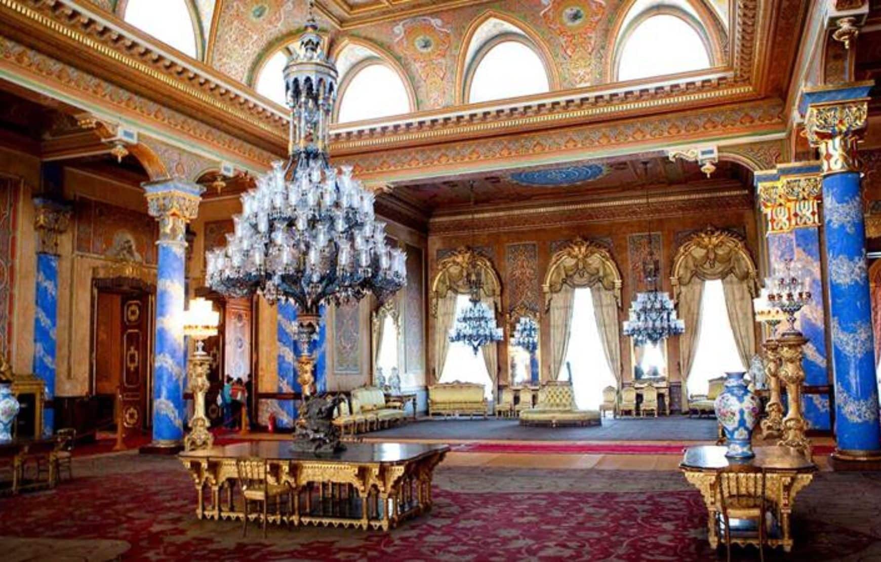 Visit inside of Beylerbeyi Palace during our Istanbul Two Continents Tour