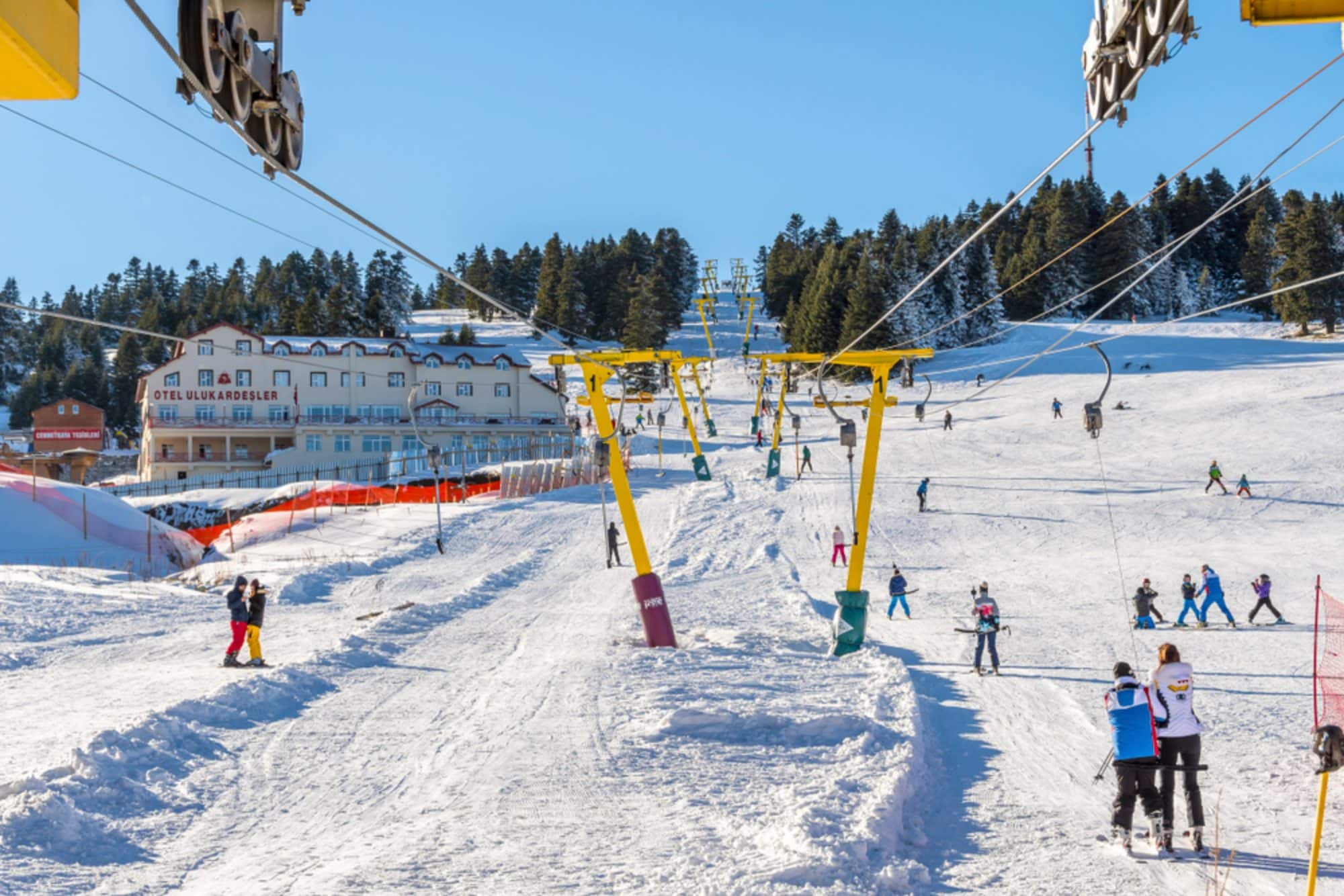 Uludag Mountain ski resort - Turkey