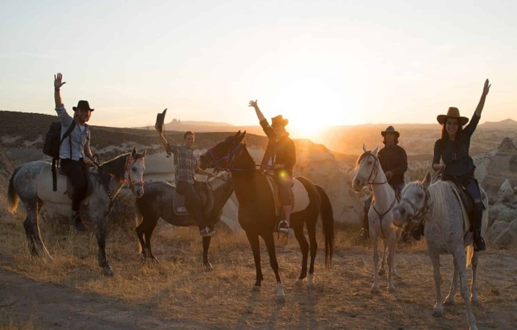 Horse Riding in Cappadocia - Happy guests