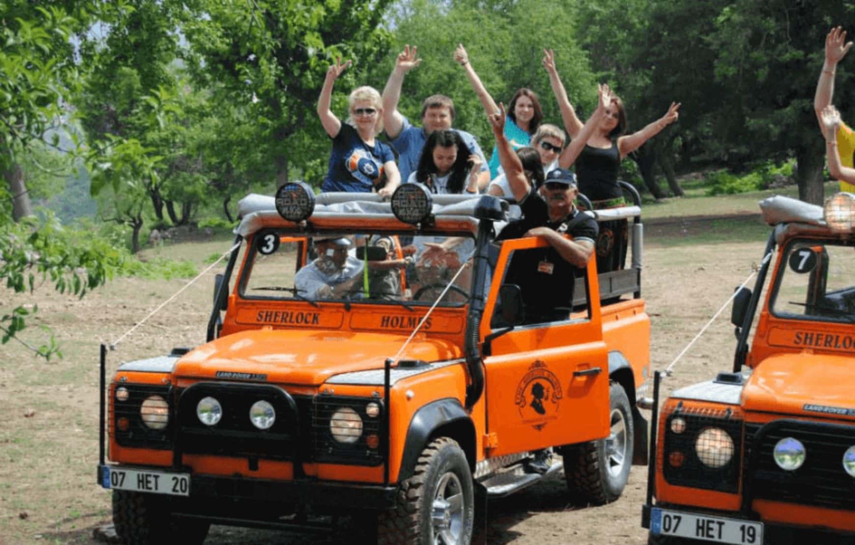 Kusadasi Jeep Safari - People at Dilek Peninsula Forest