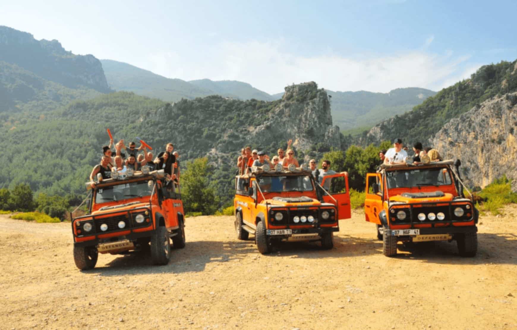 Kusadasi Jeep Safari - safari with group