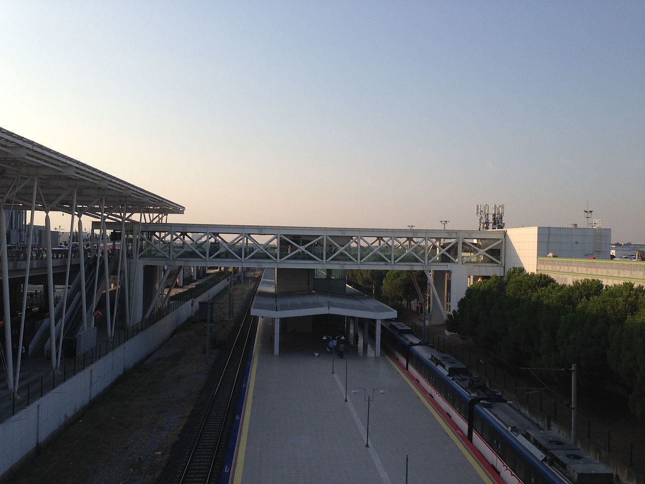 Izmir Adnan Menderes Airport Train Station