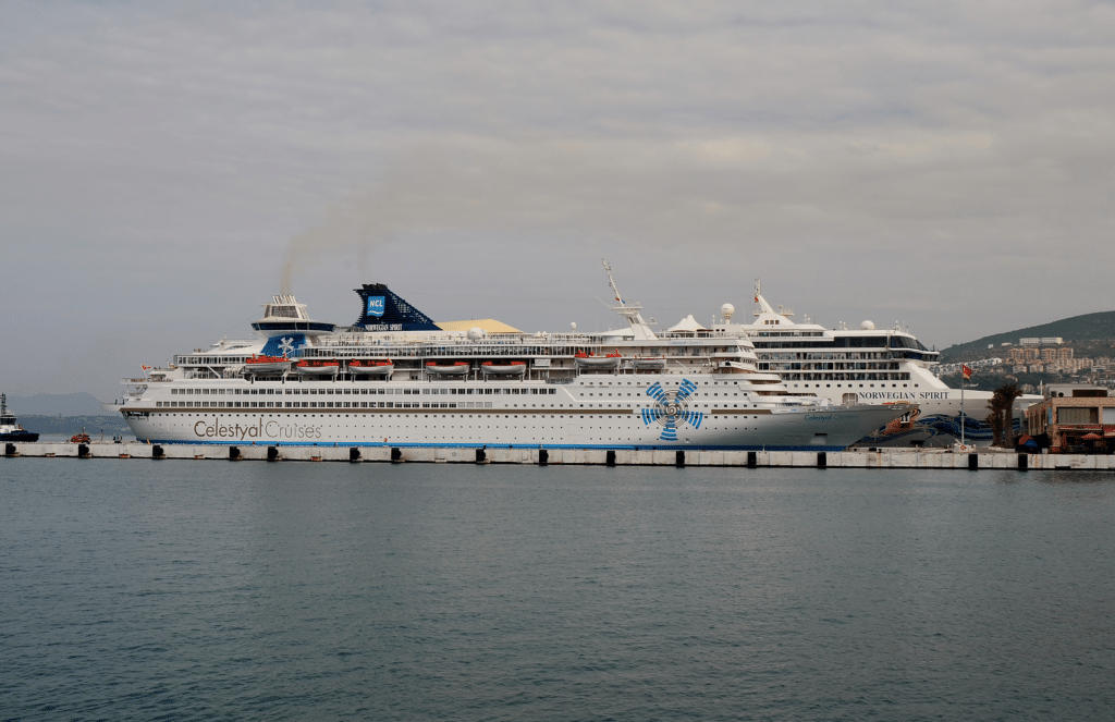 Kusadasi Cruise Port Docked Cruise