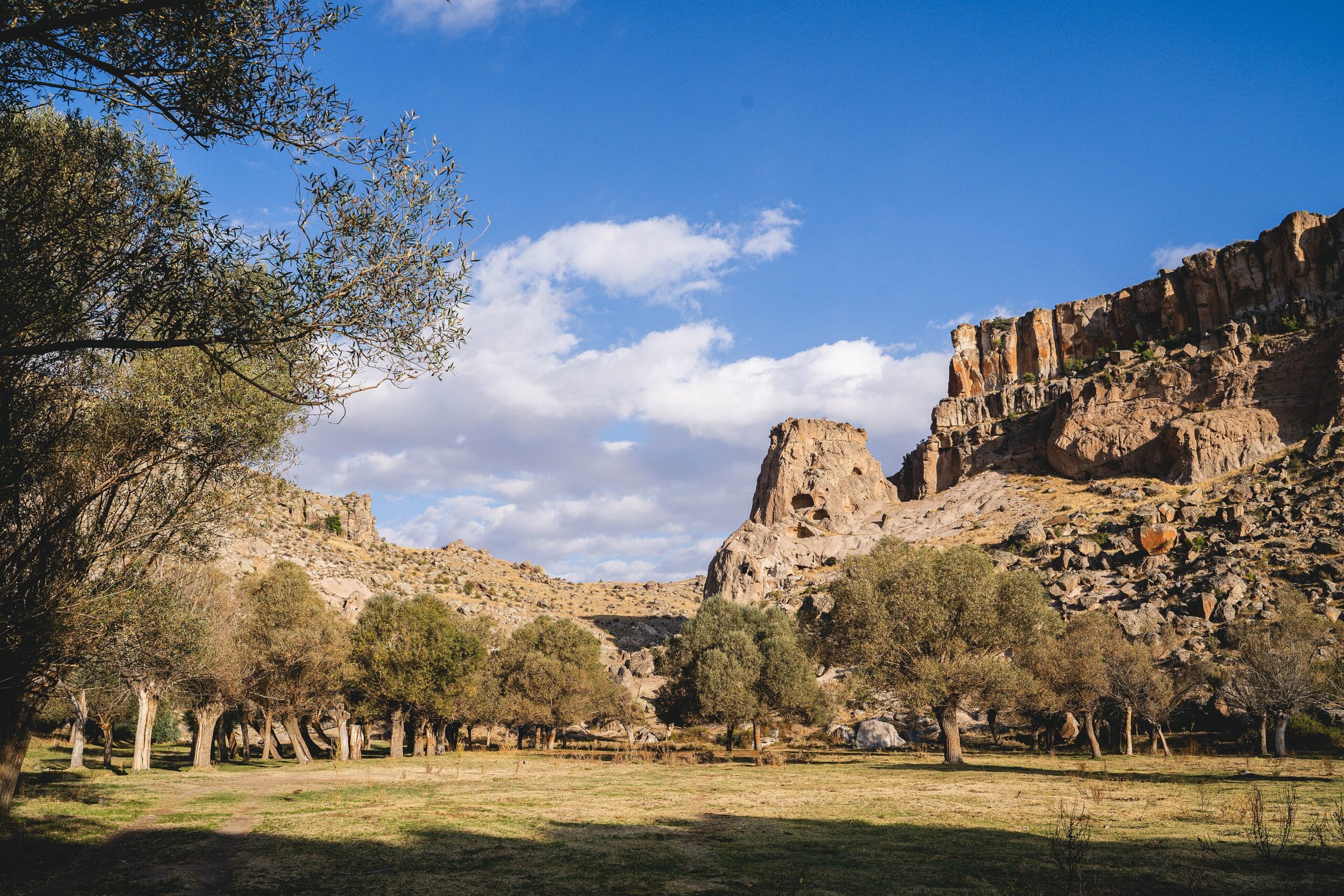Ihlara Valley canyon in Cappadocia