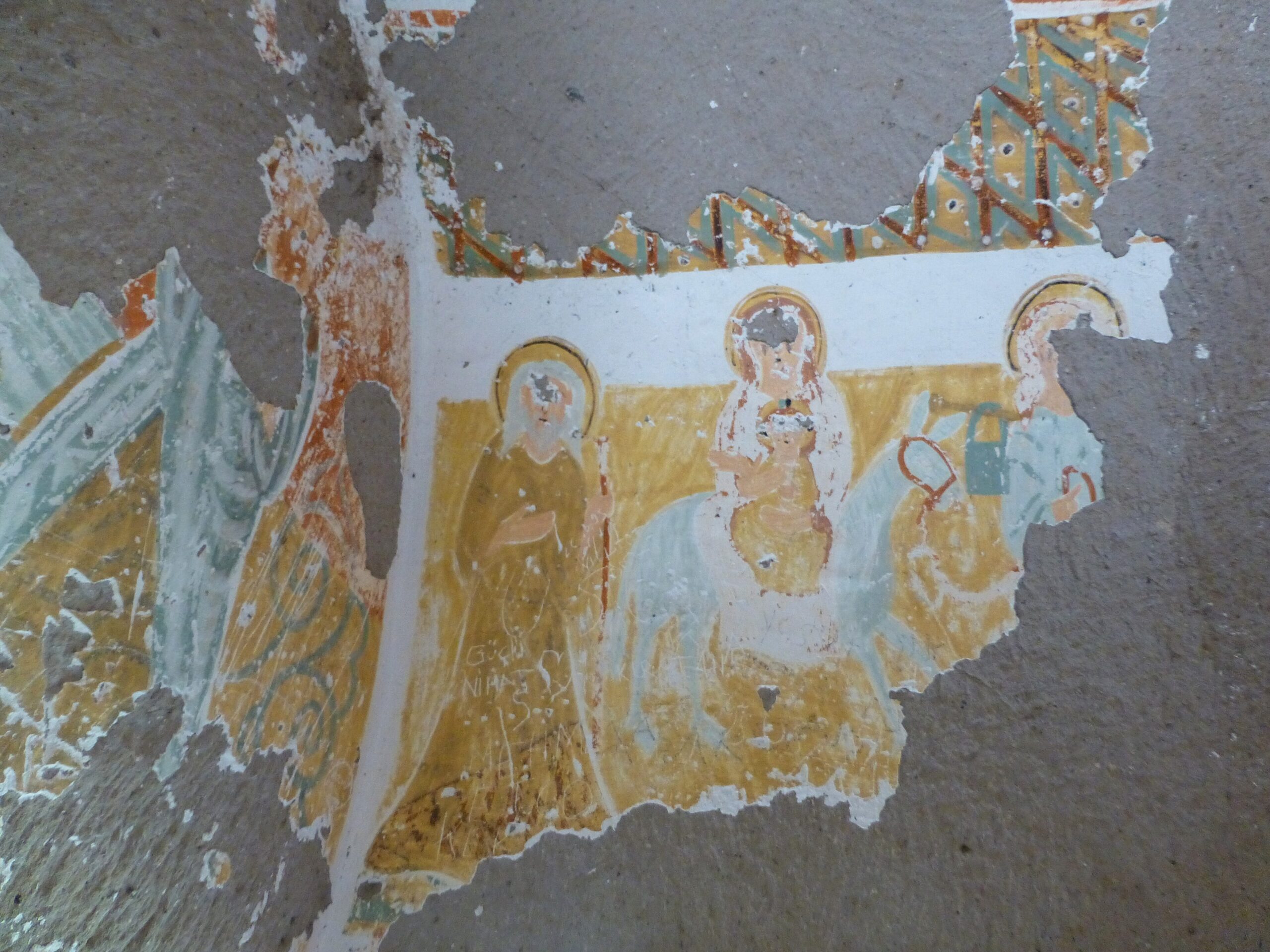 Fresco in the Agacalti Church, Ihlara Valley