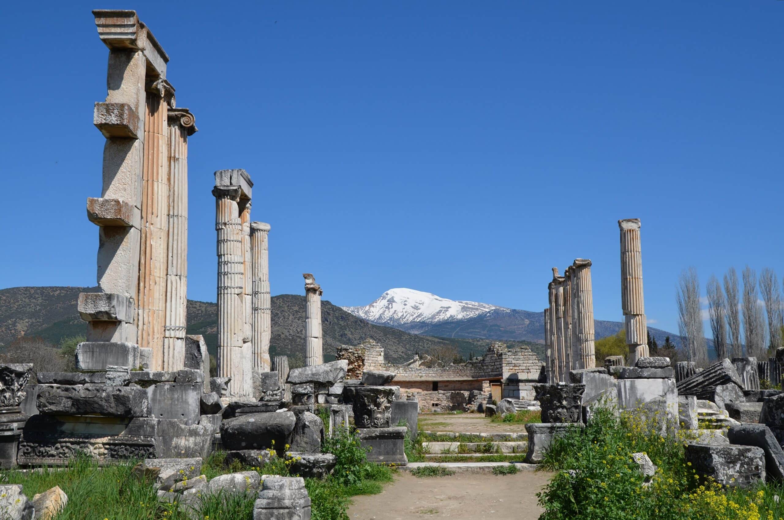 Temple of Aphrodite at Aphrodisias, later converted into a church