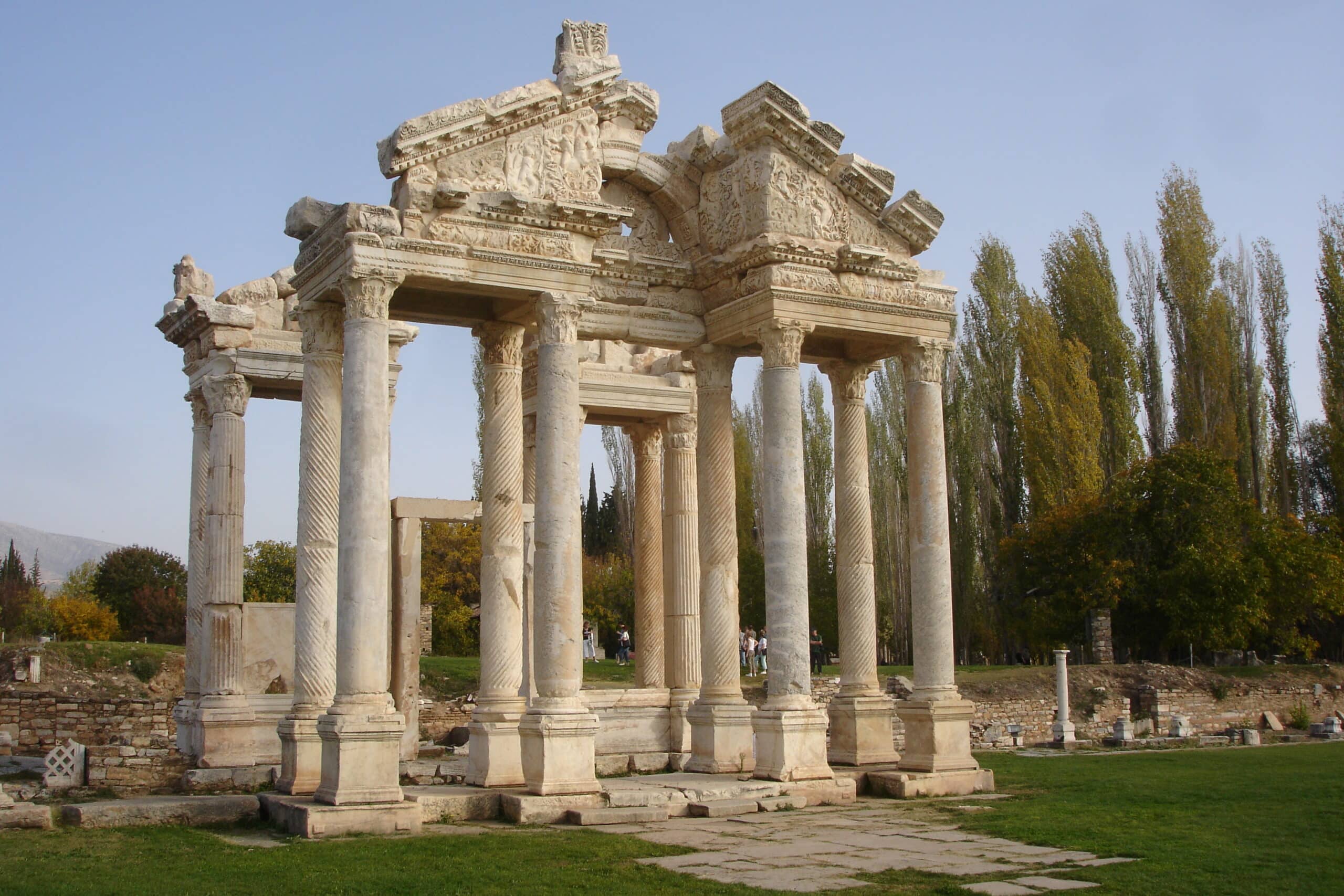 Tetrapylon gateway at Aphrodisias